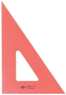 Amazon.com: Alvin, Triangle Ruler with Fluorescent Edges, Drafting Tool ...