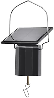 Wind Spinner Motor Solar Powered Mobile Rotating Hanging Ornament Outdoor for Garden Yard Chimes, Eco-Friendly Energy Operated Display (1 Pcs)