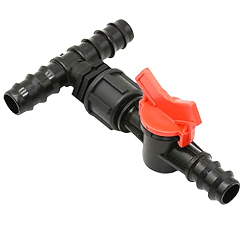 1pcs 1" 3/4" to 1/2" Garden hose tee connector tap reducer water splitter 16mm 20mm 25mm With tap wate connector,3/4 to 3/4