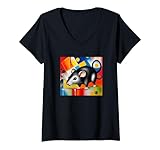 Photo Gallery donna rat mouse animali colorati mouse rat lovers maglietta con collo a v Photo Gallery donna rat mouse animali colorati mouse rat lovers maglietta con collo a v