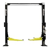 APlusLift ALI Certified Falcon TR-10CX 166' Tall 10000LB 2-Post Overhead Direct Drive Single Point Release Car Lift/Industry Leading 3 Year Warranty