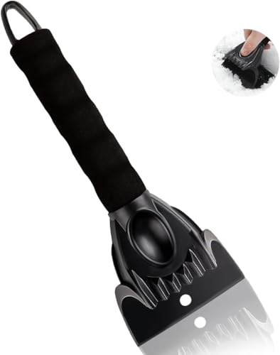 Grattoir de voiture, robuste, pour pare-brise, rapide et efficace, grattoir de pare-brise professionnel ultra-rapide, en matériau Abs, grattoir de pare-brise de voiture avec fonction brise-glace