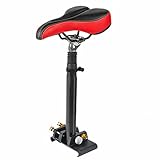 asiento monopatin electrico el corte ingles El cojín es suave, flexible y no se deforma fácilmente. Doble absorción de impactos, cómodo y transpirable, seguro y estable.