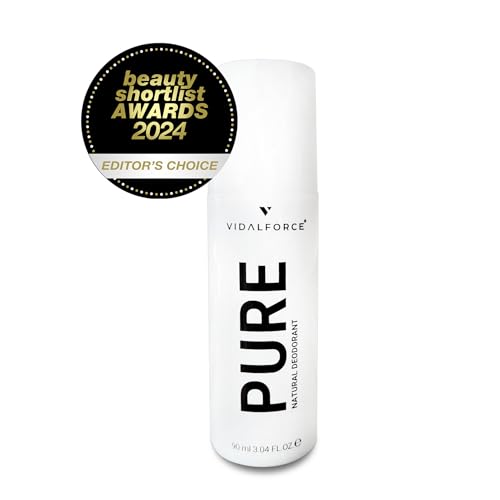 PURE Desodorante Sin Aluminio I Fragancia Fresca Unisex I XXL 90ml Desodorante Natural Sin Quimicos...
