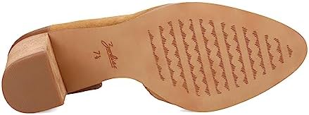 ZODIAC Women's Gracie Closed Toe Block Heel Pump,Latte,7.5 | Image 6
