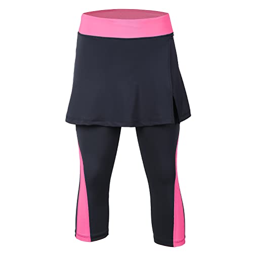 Image of ANIVIVO Skirted Legging for Women, Yoga Legging with Skirts &Women Tennis Leggings Clothes Pockets