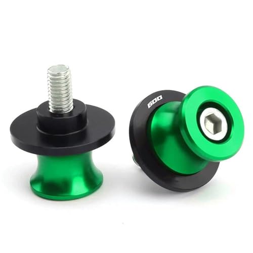 Caballetes basculantes traseros 8mm accesorios tornillos verde para Honda CBR600RR 2004-2022