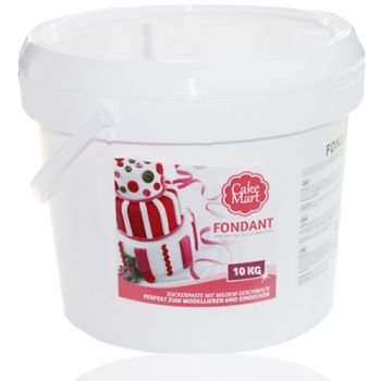 CAKE MART Fondant, Weiß, 10 kg Cover