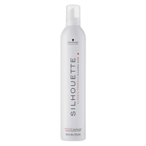Schwarzkopf Professional Silhouette Flexible Hold Mousse Coiffante Tous Types De Cheveux Flexibilité Améliorée Sans Surcharger Fixation Longue Durée...