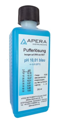 Kit solution étalonnage pH 4.01 7.00 10.01 Apera Instruments 250 ml - 6