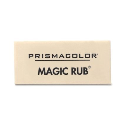 Sanford Magic Rub White Vinyl Eraser Prismacolor 73201