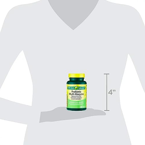 image for Spring Valley Probiotic Multi-enzyme Digestive Formula Tablets, 200 Co
