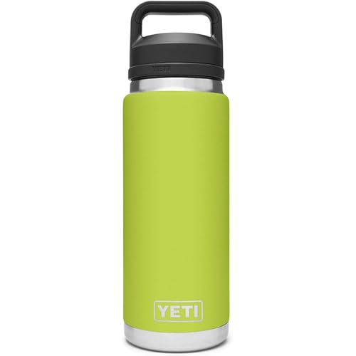YETI Rambler 26oz Insulated Stainless Steel Bottle with Chug Cap, Chartreuse