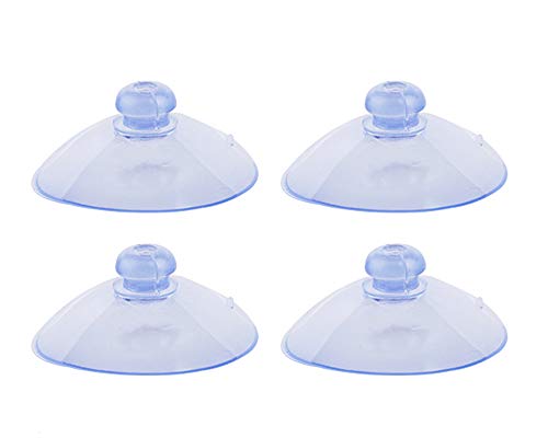 Suction Cups 4PCS, Large 50 mm Plastic Strong Sucker Pads Without Hooks