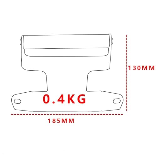 Support navigation moto NMAX 2025 - Support de téléphone haut de gamme rigide