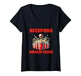 Photo Gallery donna campioni di beer pong team drinking game beer pong maglietta con collo a v Photo Gallery donna campioni di beer pong team drinking game beer pong maglietta con collo a v