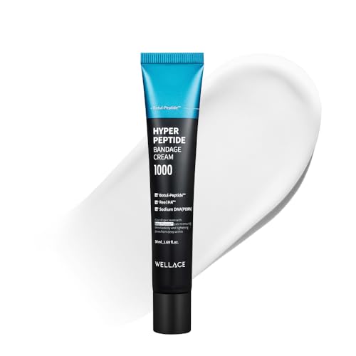 WELLAGE Hyper Peptide Bandage Cream 1.69 oz, Anti-Aging Korean Cream