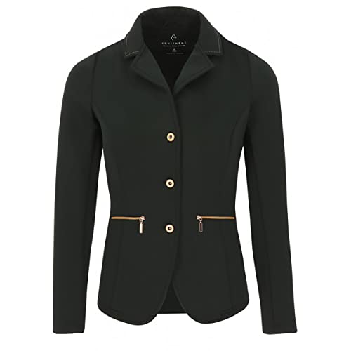  EQUITHEME - Giacca da Corsa Athens- da Donna, Colori – Nero, Taglia Francese – 40