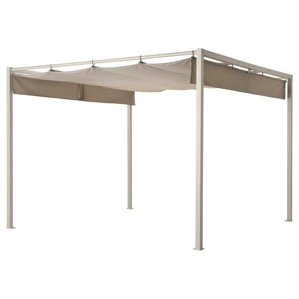 Image of ProTuning HAMMARON Pergola, grey-beige /dark grey-beige, 300x300 cm