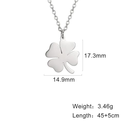 Collier à breloques Saint-Patrick, cadeau idéal avec trèfle