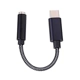 Adaptateur de type c : ce câble adaptateur vous permet de connecter l'appareil qui utilise une prise audio 35 mm à vos appareils USB de type c, adaptateur audio