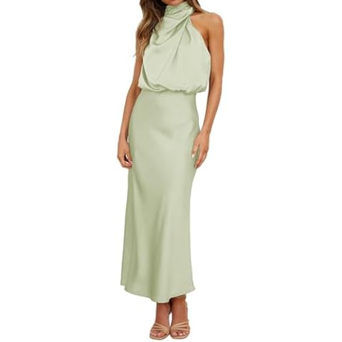 Robe de soirée Odizli en satin Cover