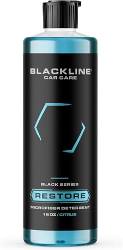 Blackline Restore Microfiber Detergent - Premium Microfiber Detergent Cleaner, Deep Cleans and Restores, Safe on All Fabrics (16 FL Oz)