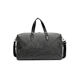 Bolsa deportiva de nailon transpirable de gran capacidad para equipaje de mano, gris