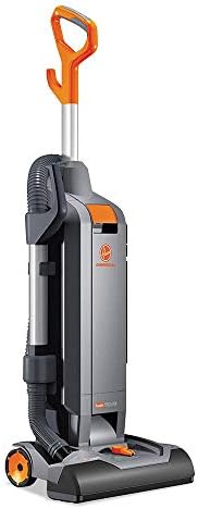 Hoover HushTone Commercial Vacuum Cleaner, 15 Inch, Bagged Upright Vac | Hexaguard HEPA Filter, Traps 99% of Dust, Dirt and Pollens, 40 Foot Cord, Powerful Vacuum Cleaners for Commercial Use