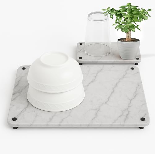 Large Stone Drying Mat for Kitchen Counter 17.8