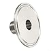 304 Stainless Steel 2.5 Inch Tri Clamp Adaptor 64mm TC Fitting to 1/2
