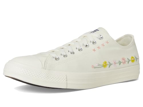 Image of Converse Unisex Chuck Taylor All Star Low Top Sneaker Egret /Foothill Green Men 8.5 Women 10.5 M