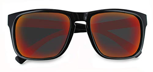 Image of Optic Nerve Ziggy Polarized Sport Sunglasses | Lightweight Sportwrap Frame, UV Protection, Anti-Glare - Unisex Fit