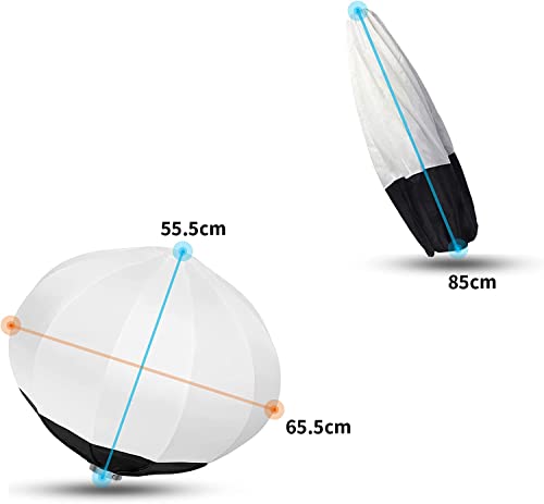 Image of Osaka ET 200D Dual Color (Warm + White) 3200K-5600K Includes 9FT Light Stand Continuous Video Light with Bowens for YouTube Video Recording, Wedding, Outdoor Shooting (Remote Included)