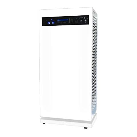RUXINGGU Air Purifier, Real Time Air Quality Feedback, Reduces Odours and Gases,Humidifier,With remote control,Suitable for rooms of 30㎡ and below Cover