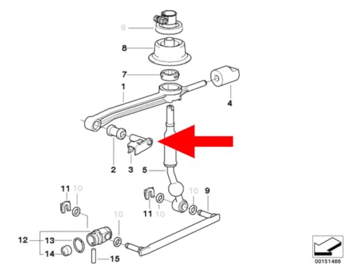Image of BMW 25-11-1-221-849 Bolt (:889520), 1 Pack