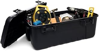 Plano Sportsman's Trunk - Extra Large, Storage Box, Storage Trunks, Camping & Army Storage Trunks, Home Safe, Unisex, Black