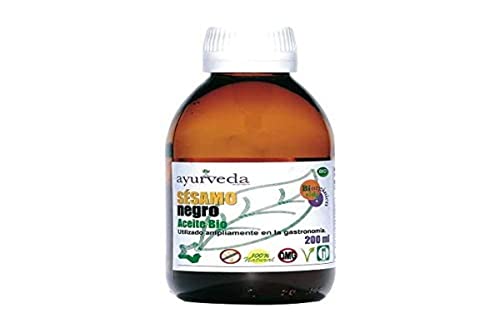 Ayurveda Autentico Aceite De Sesamo Negro 500Ml. 1 Unidad 200 g
