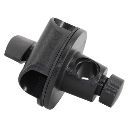 Milisten Soporte De Clip Para Micrófono Abatible Ajustable 15-35 Mm, Abrazadera De Barra Transversal Pequeña Abs y Hierro Para Accesorios De Micrófono Transmisión y Fotografía