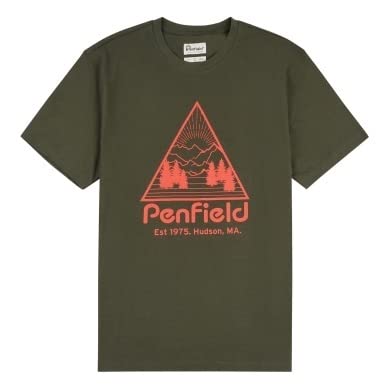  Penfield Maglietta Triangle Mountain Graphic