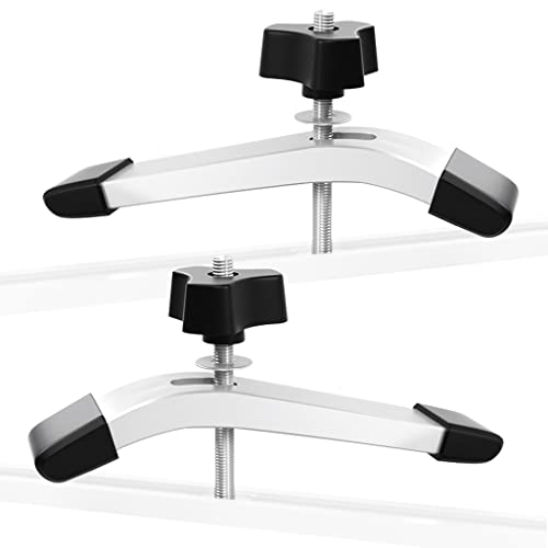 HWTONG Lot de 2 goupilles de rail à rainure en T - Lot de 2 pinces à serrage rapide - Pour outils...