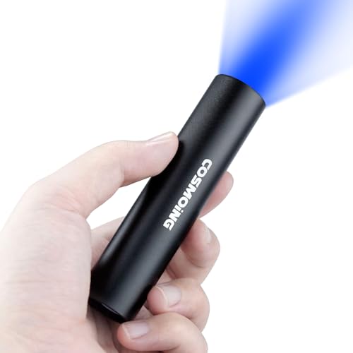 Cosmoing SSX2.US Uv Flashlight Usb Rechargeable, 365Nm Black Light (2 Pack), Mini & Powerful Upgrade Ultraviolet Flashlight Portable Detector For Pet Urine thumb #5