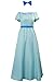 Wendy Cosplay Dress Costume Halloween Princess Fancy Maxi Blue Dress for Women