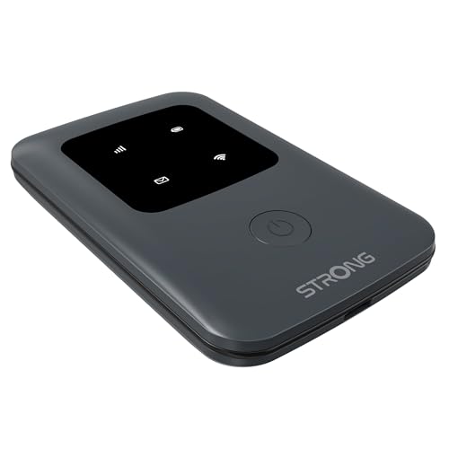 STRONG - Router Wifi 4G Hotspot - Saponetta - Fino a 150 Mbps 4G e Wifi - Batteria ricaricabile - Funziona con tutti i tipi di SIM - Condivisione della rete dati - Facile da installare - Nero - Router - Immagine 8