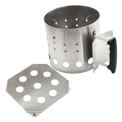 CAXUSD Cubo De De Chimenea para Barbacoa Suministros para Barbacoa Chimenea para Parrilla