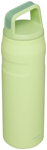 Image of Stanley IceFlow Cap and Carry Water Bottle | Wide Mouth Twist Lid | Lightweight & Leakproof for Travel & Sports | Insulated Stainless Steel | BPA-Free