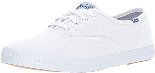 Keds . Women's Champion Original Canvas Sneaker (40-41 M EU / 9.5 B(M) US, White)