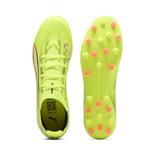 PUMA Ultra 6 Match MG Dreamrush gelbschwarz, 40 Unisex – Ansicht 5