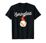 Springfield Red Cardinal Tshirt For Baseball Lovers T-Shirt