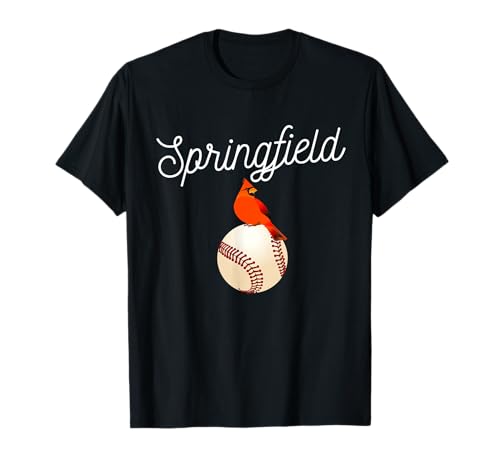 Springfield Red Cardinal Tshirt For Baseball Lovers T-Shirt